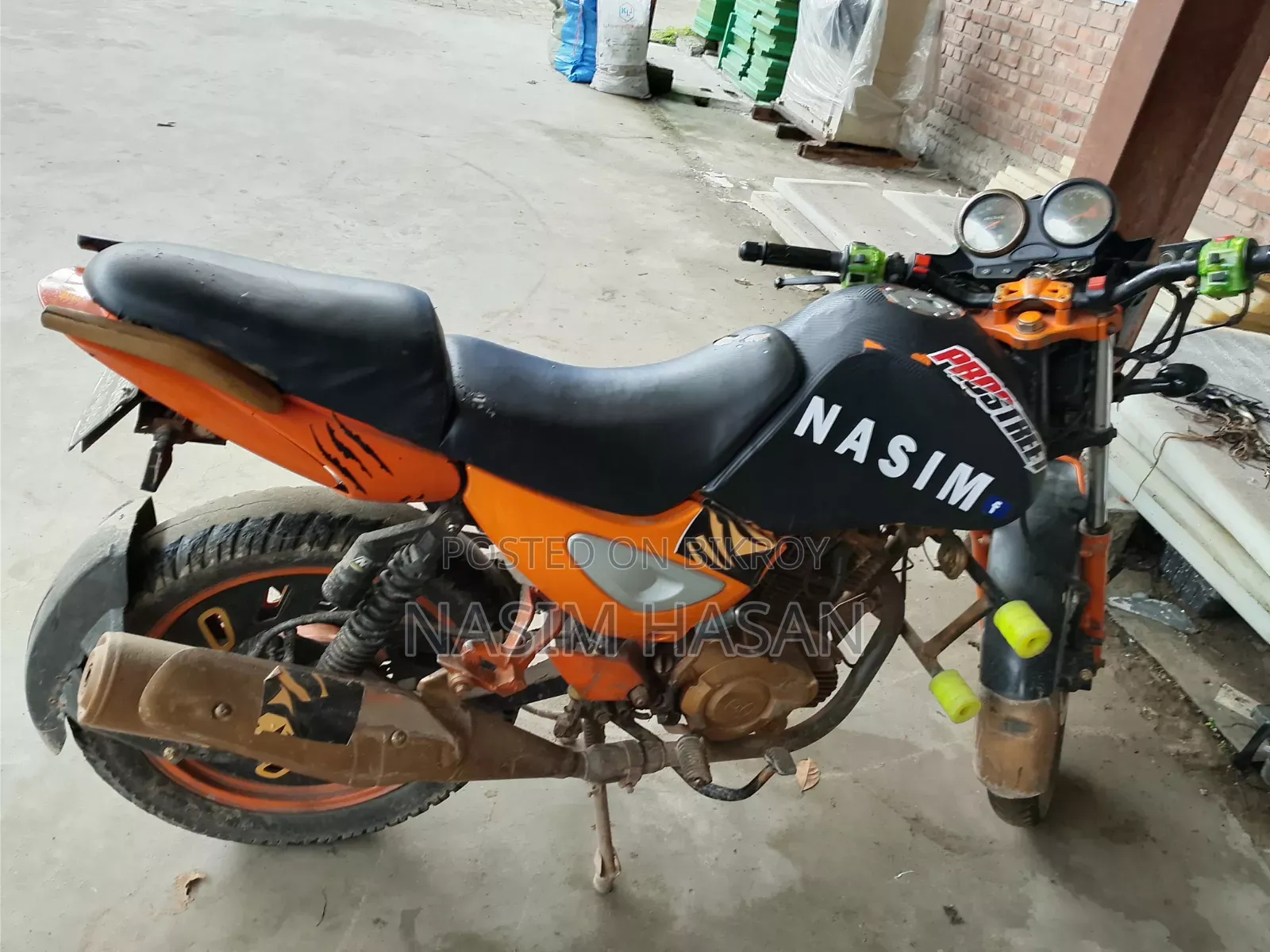 Wottan Motor Storm-R 125 2015 Orange