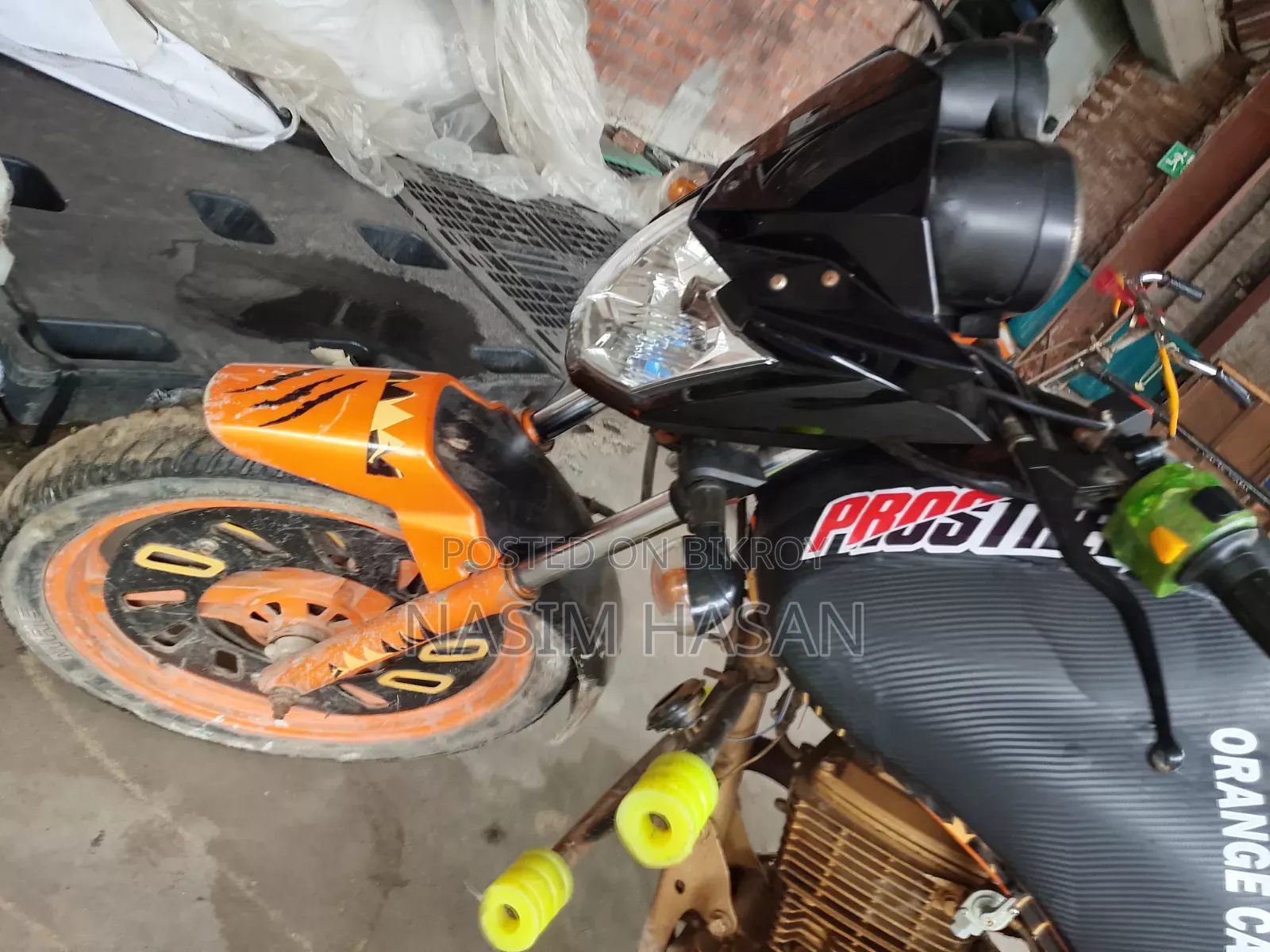 Wottan Motor Storm-R 125 2015 Orange