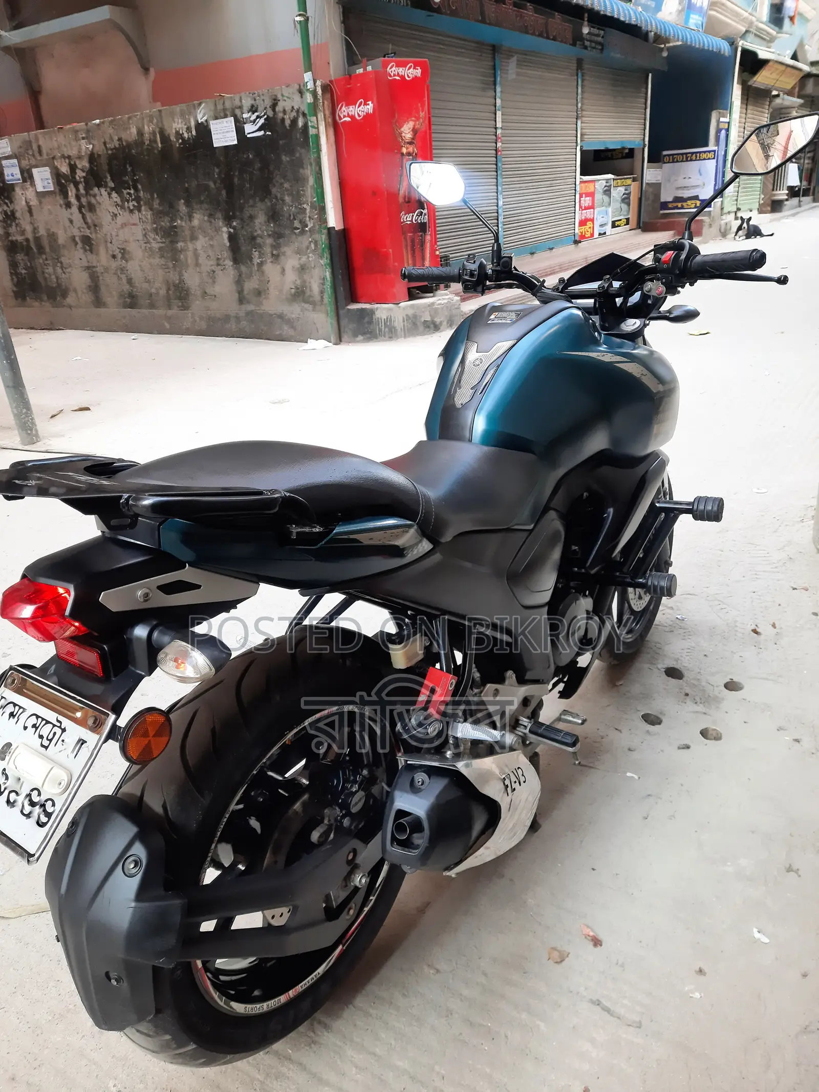 Yamaha FZS V3 2021 Green