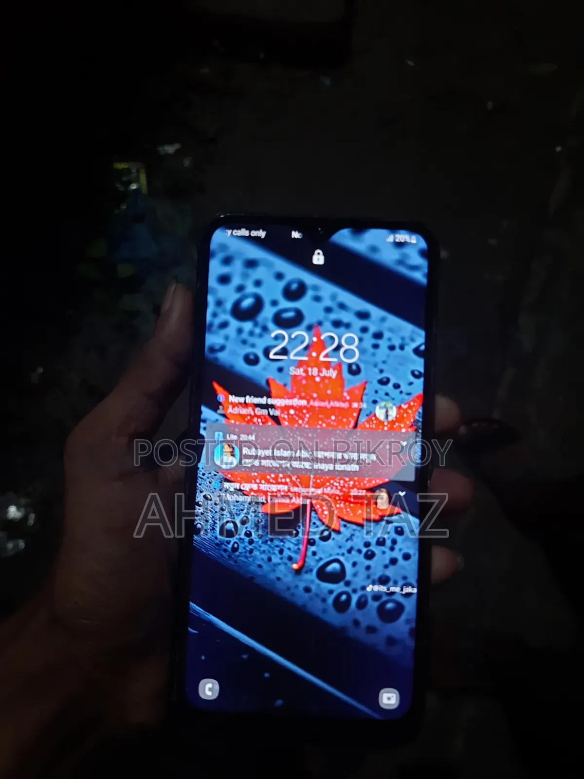 Samsung Galaxy M21 64 GB Blue