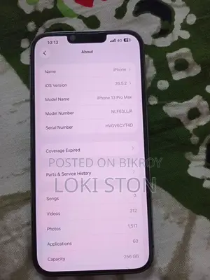 Apple iPhone 13 Pro Max 256 GB Black