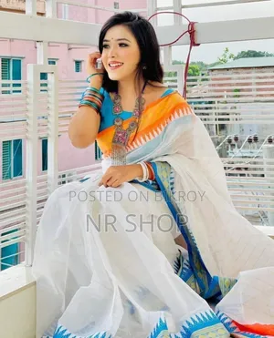  প্রিমিয়াম টাঙ্গাইল শাড়ি উইথ ব্লাউজ পিস