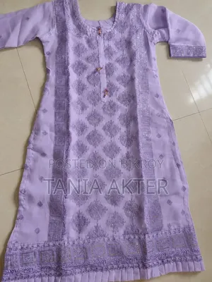 Lavendar Organza Dress