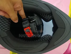 AR 938 Black Red Carbon Helmet