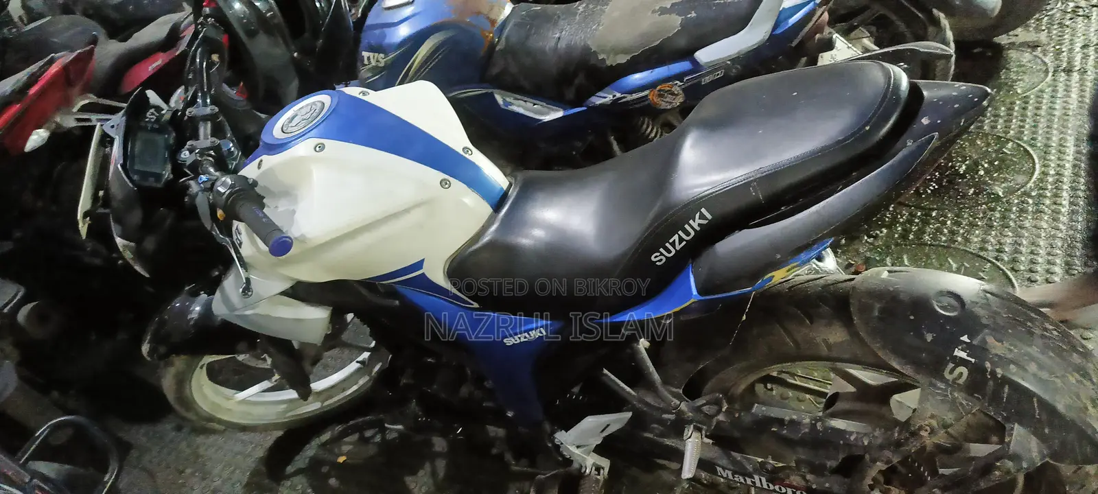 Suzuki Gixxer SF 2015 White