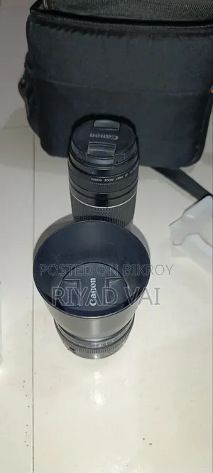 বিক্রয় পোস্ট – Canon EOS 760D DSLR Camera+EF50mm F/1.4 Lens+EF 75-300