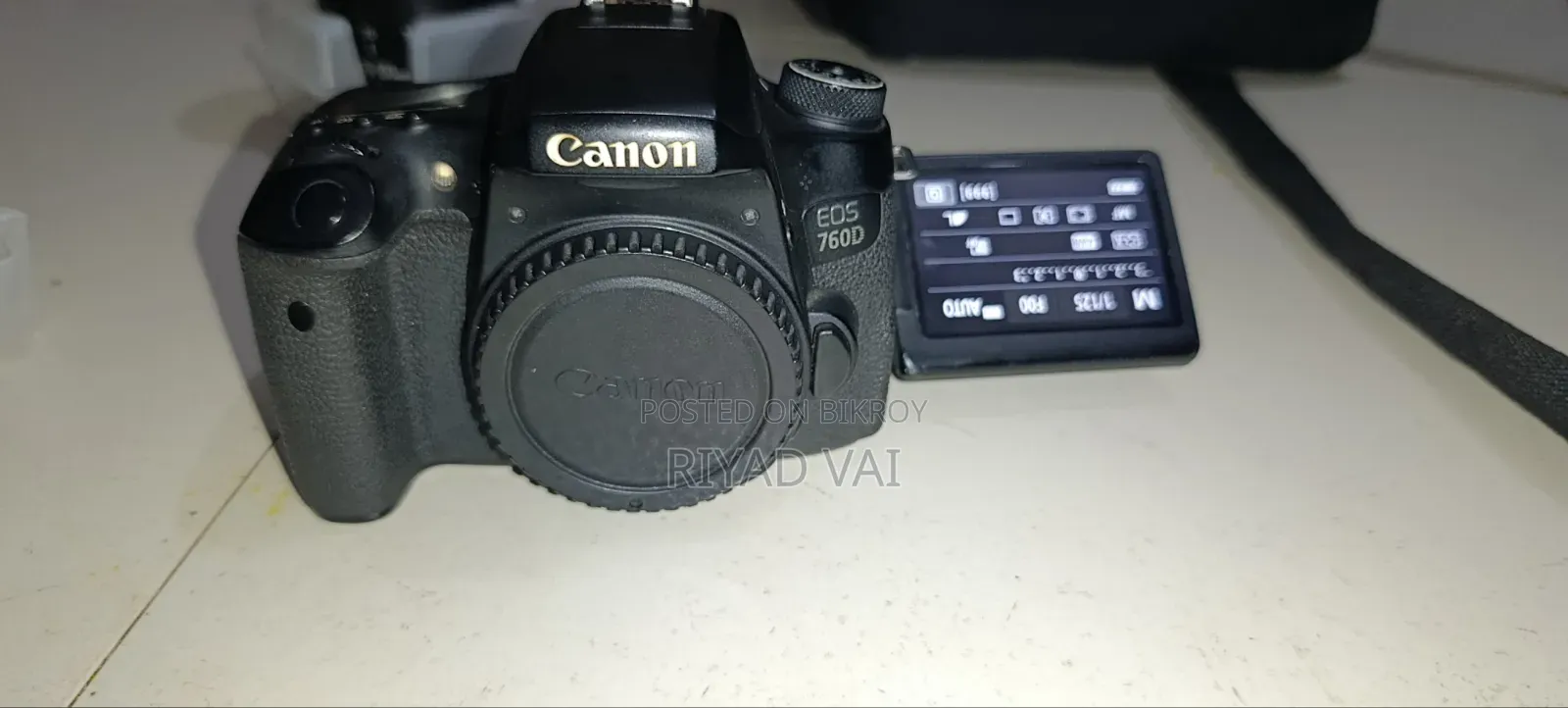 বিক্রয় পোস্ট – Canon EOS 760D DSLR Camera+EF50mm F/1.4 Lens+EF 75-300