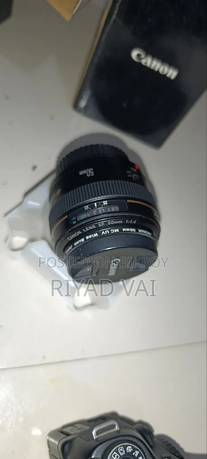 বিক্রয় পোস্ট – Canon EOS 760D DSLR Camera+EF50mm F/1.4 Lens+EF 75-300
