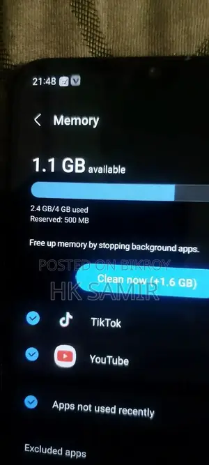 Samsung Galaxy M02s 64 GB Blue