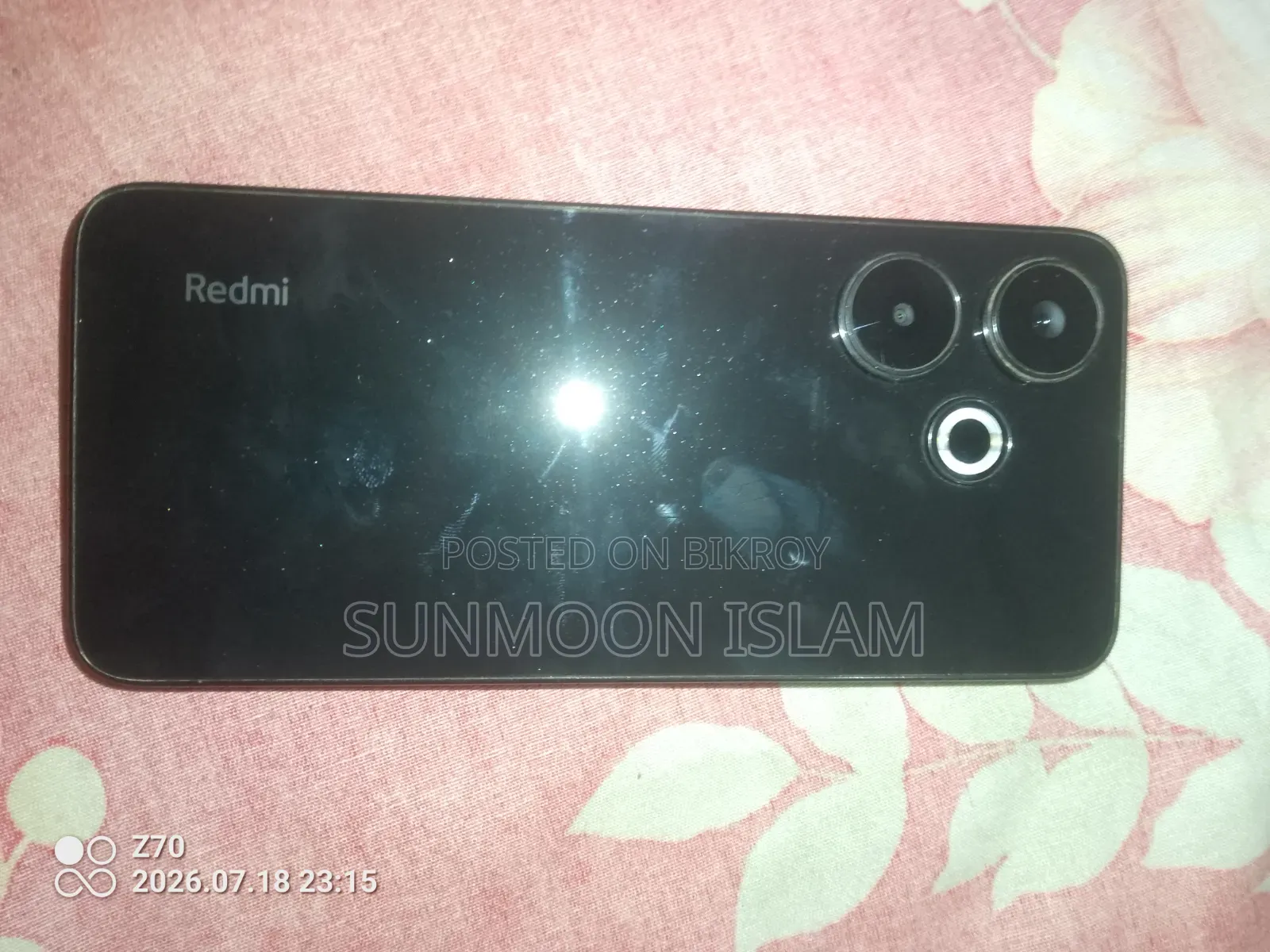 শাওমি রেডমি ১৩ ১২৮ জিবি ব্ল্যাক