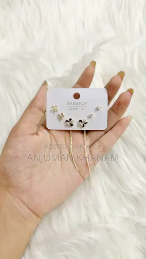 3 Pairs Earrings Set 249tk