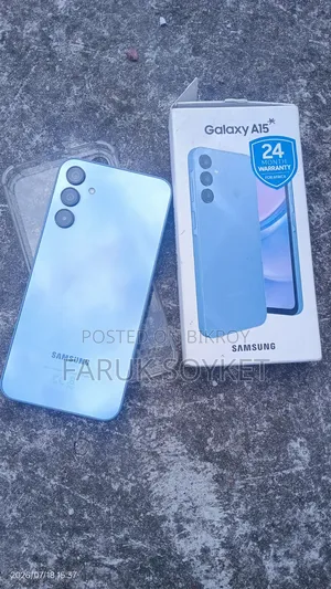 স্যামসাং গ্যালাক্সি এ১৫ ১২৮ জিবি ধূসর