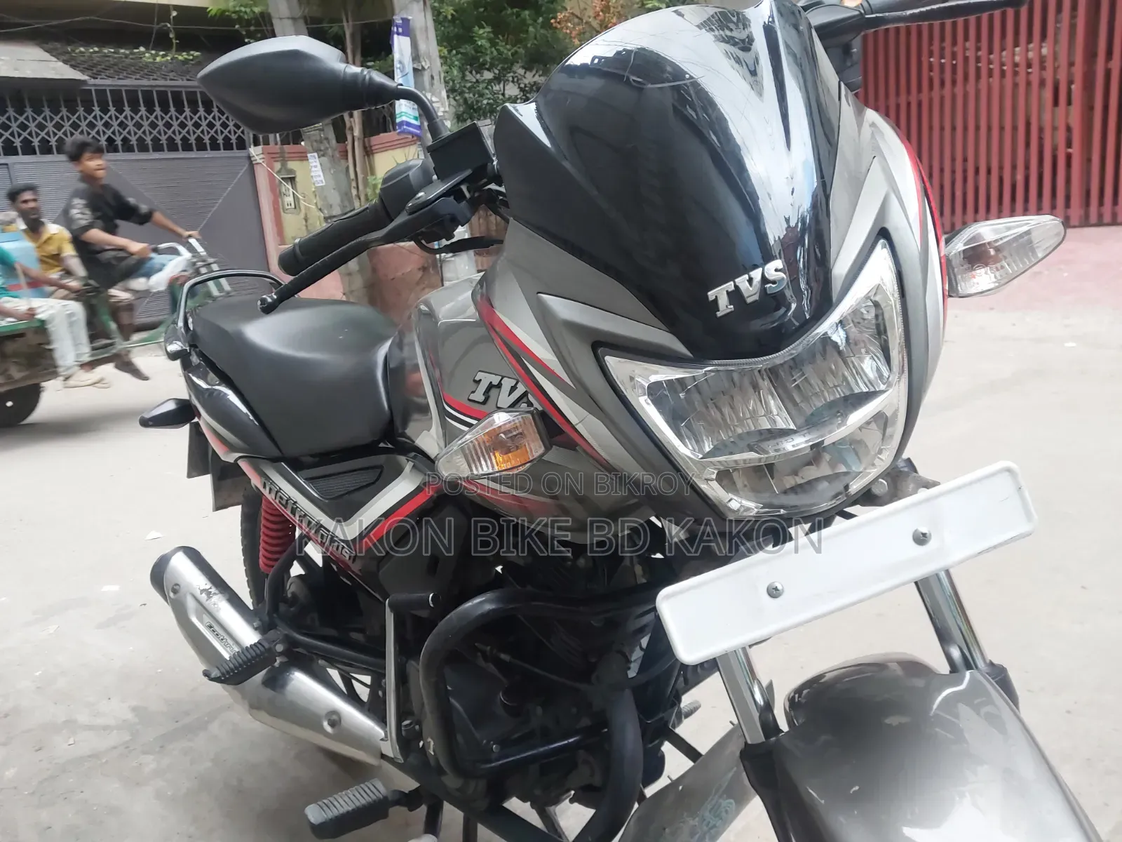 TVS Metro Plus 2022 Gray