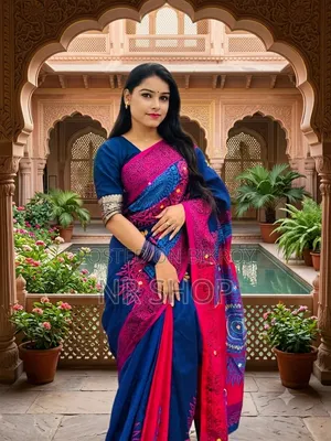 Nakshi Dupion Silk Saree