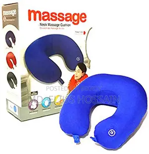 Travel Pillow Vibrating Neck Massage Cushion Pillow