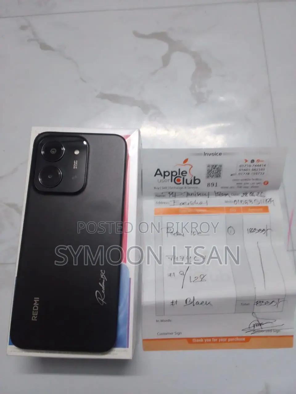 New Xiaomi Redmi 15C 4G 128 GB Black