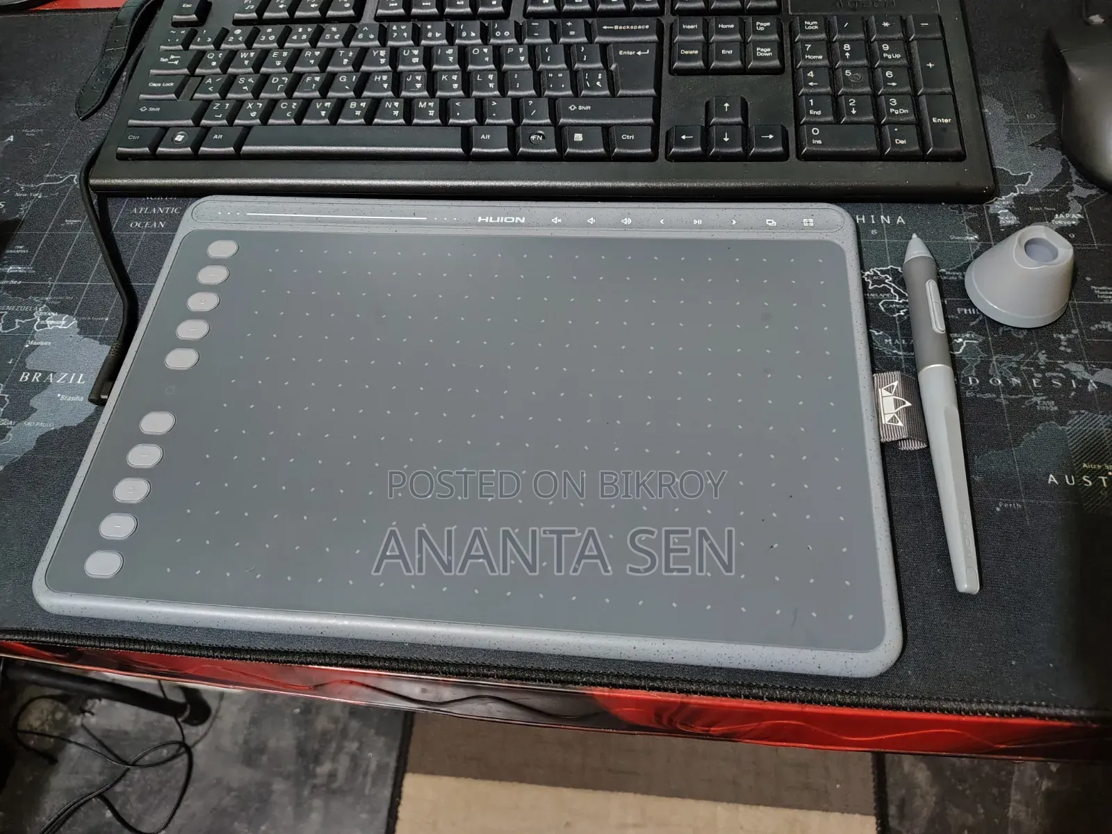 Huion HS611 Digital Drawing Graphic Tablet
