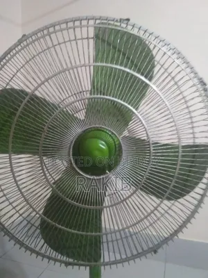 Large size iron stand fan