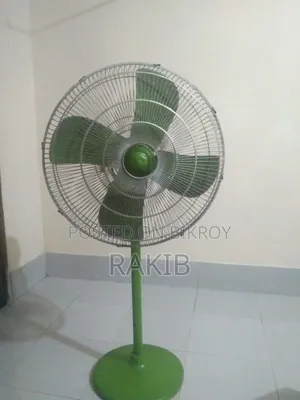 Large size iron stand fan