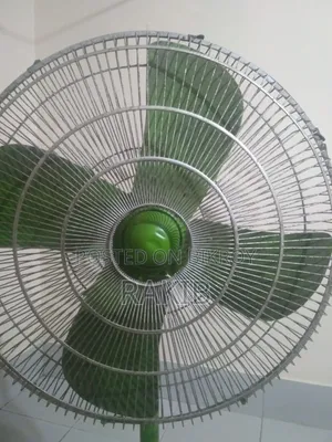 Large size iron stand fan
