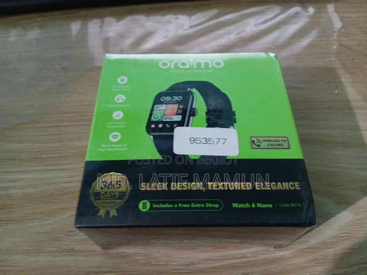 Oraimo Watch 6 Nano