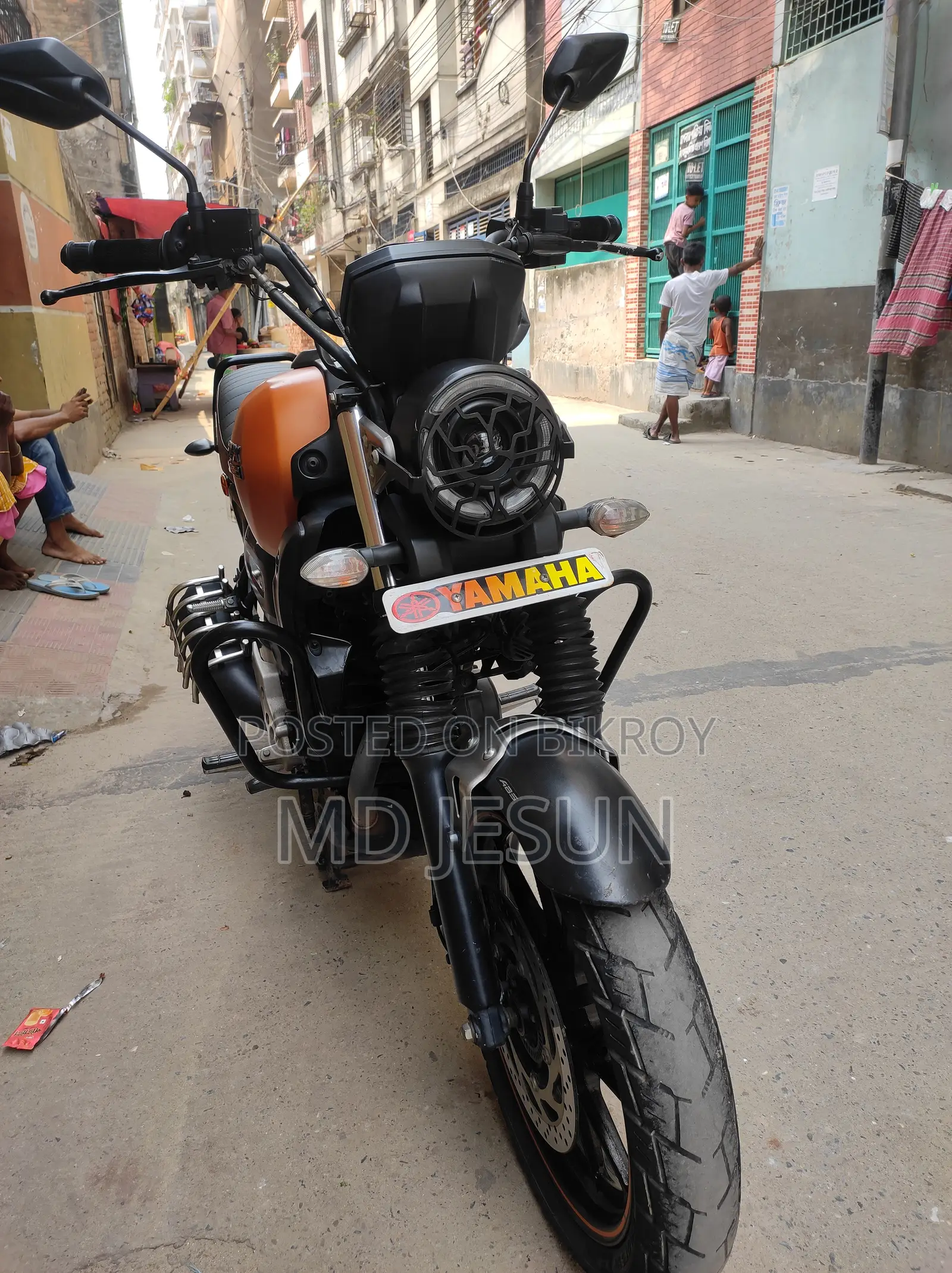 Yamaha FZ 2024 Orange
