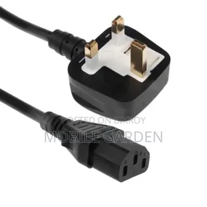UK 3-Pin Power Cable (IEC C13) – প্রিমিয়াম কোয়ালিটি
