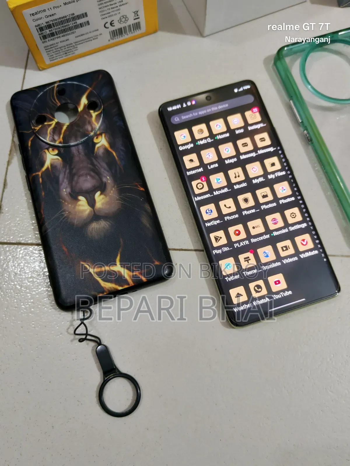 Realme 11 Pro+ 256 GB Green