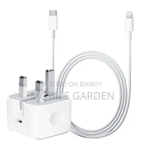 অরিজিনাল Apple 20W USB-C Fast Charger (UK 3-Pin)