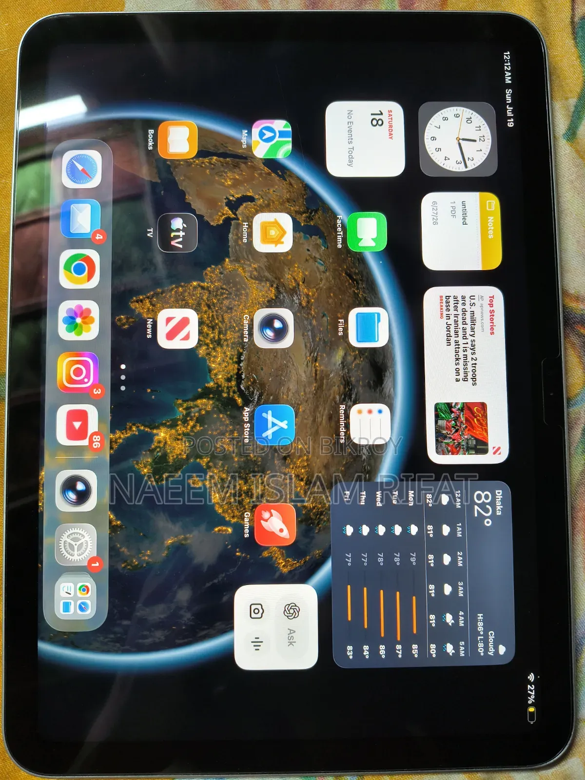 Apple iPad (2025) 128 GB Silver