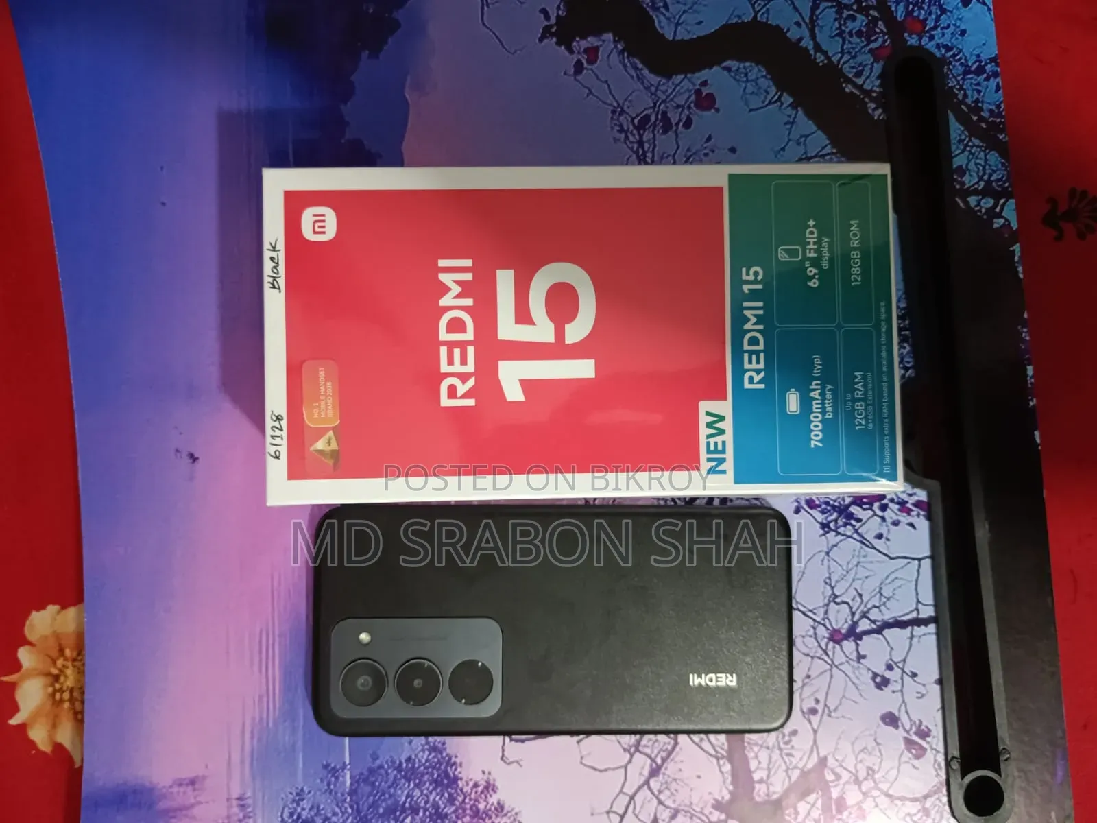 Xiaomi Redmi 15 128 GB Black