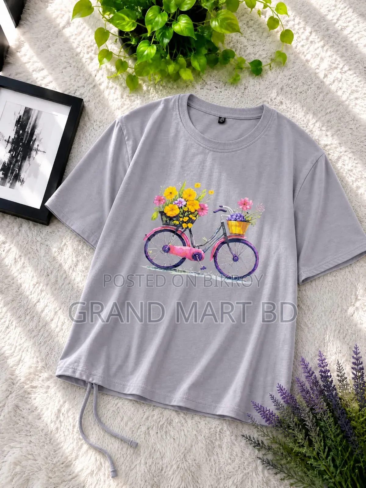 Stylish Ladies Drop Shoulder Tshirt