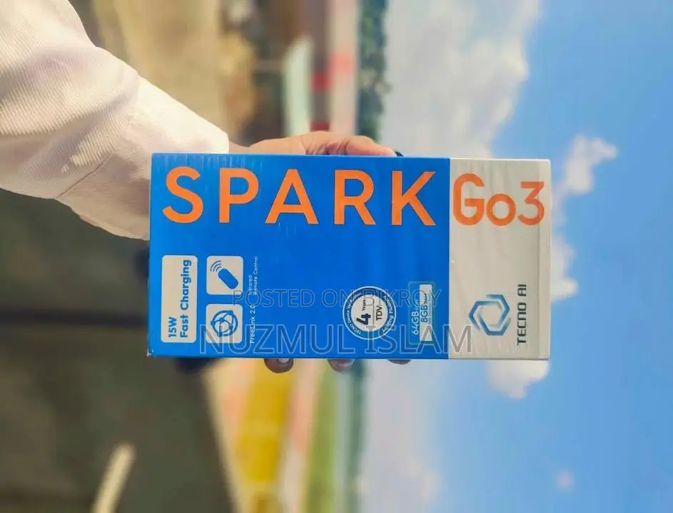 Tecno Spark Go 3 64 GB Black