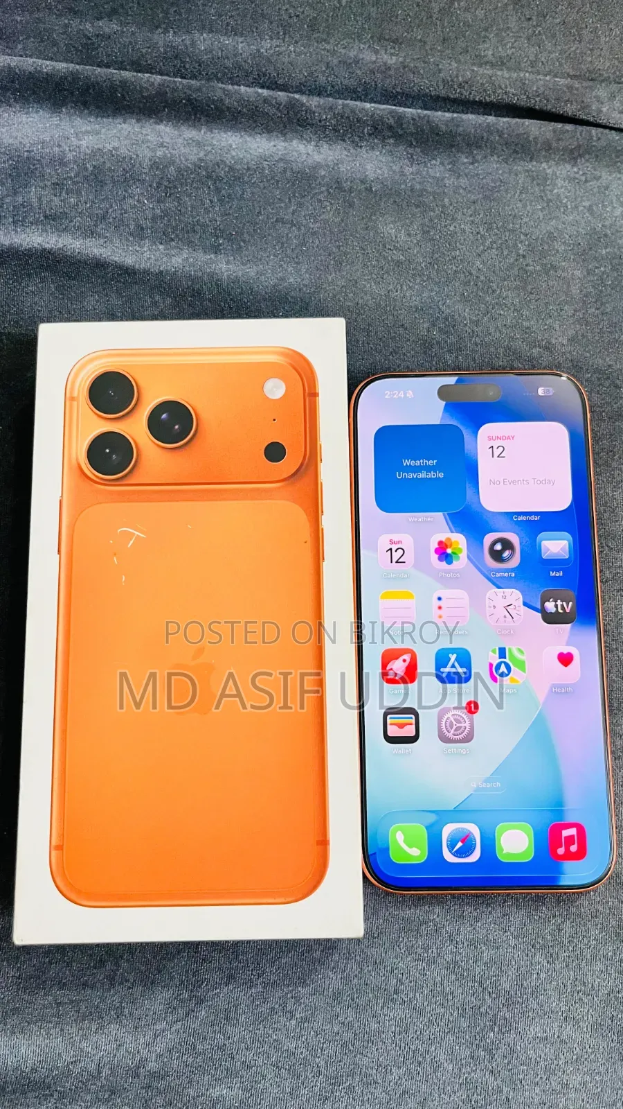 Apple iPhone 17 Pro Max 256 GB Orange