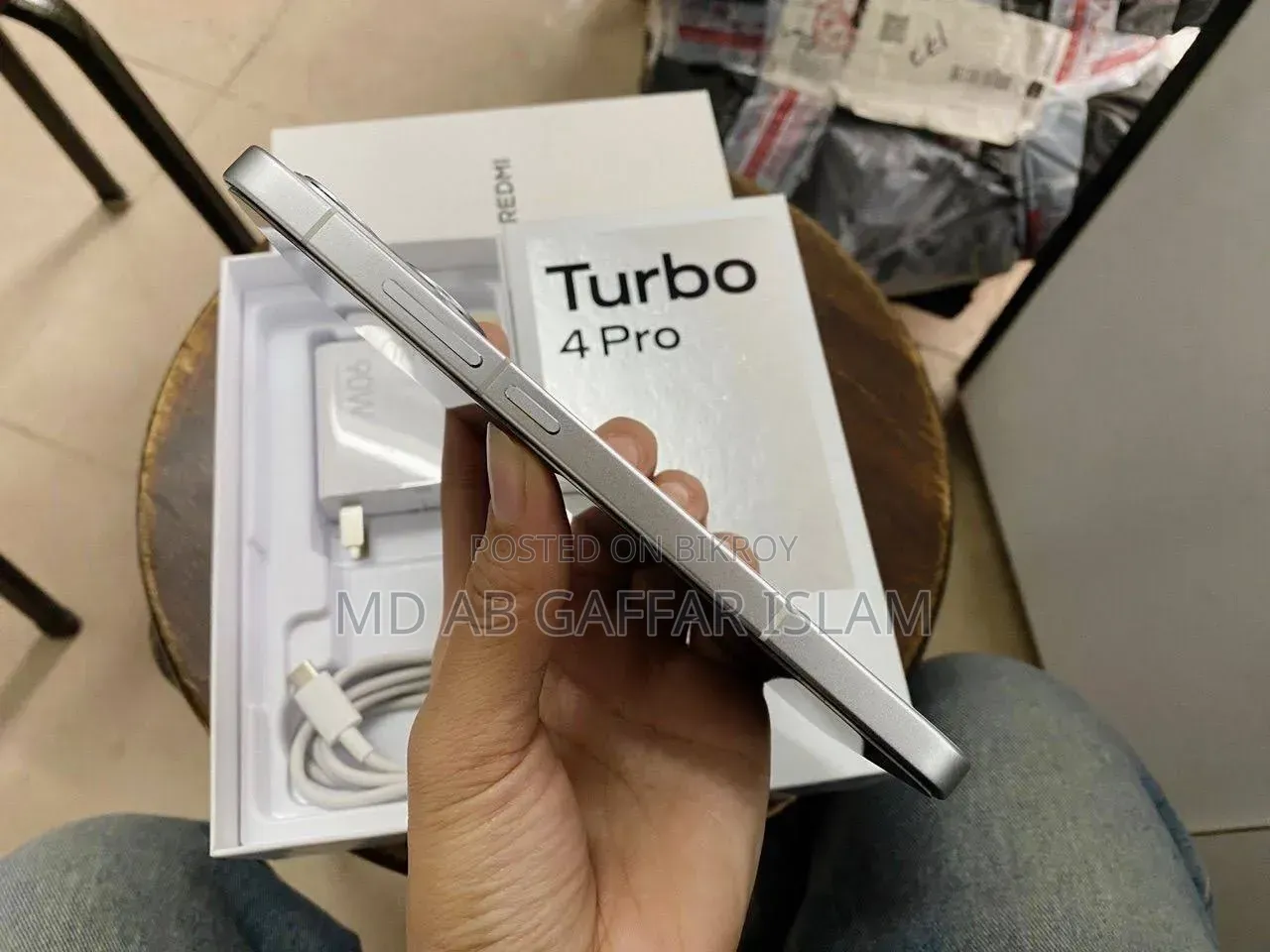 Xiaomi Redmi Turbo 4 Pro 256 GB White