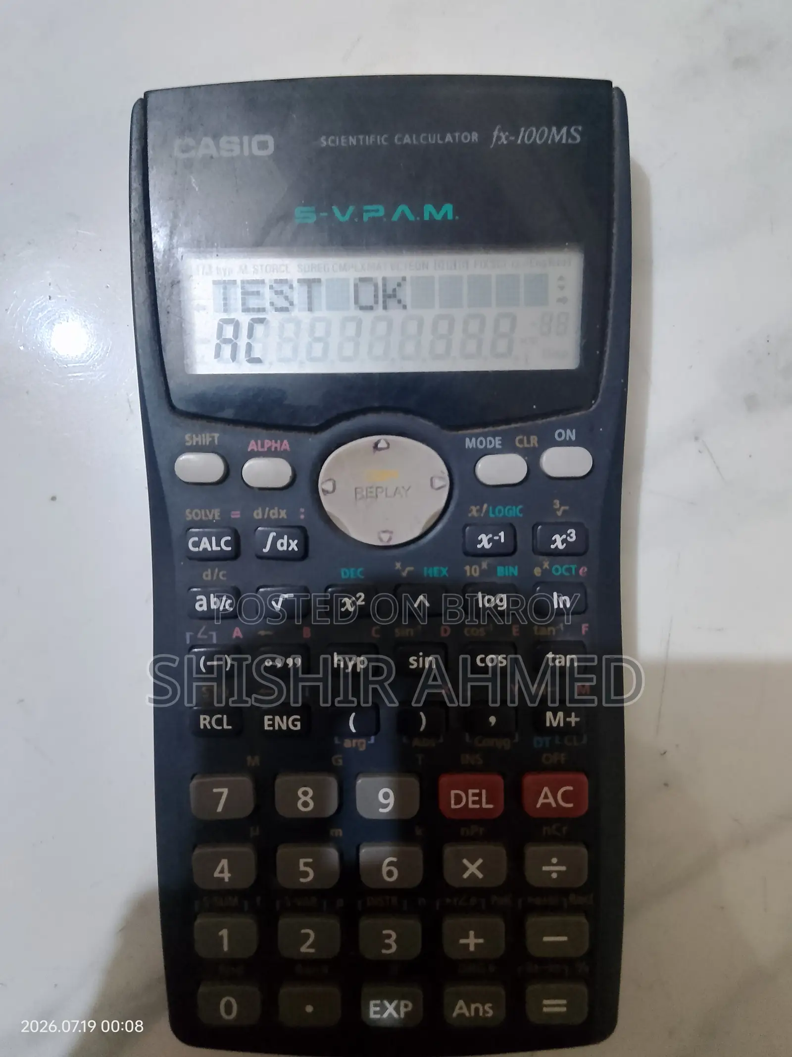 Casio FX-100ms Scientific Calculator (Original)