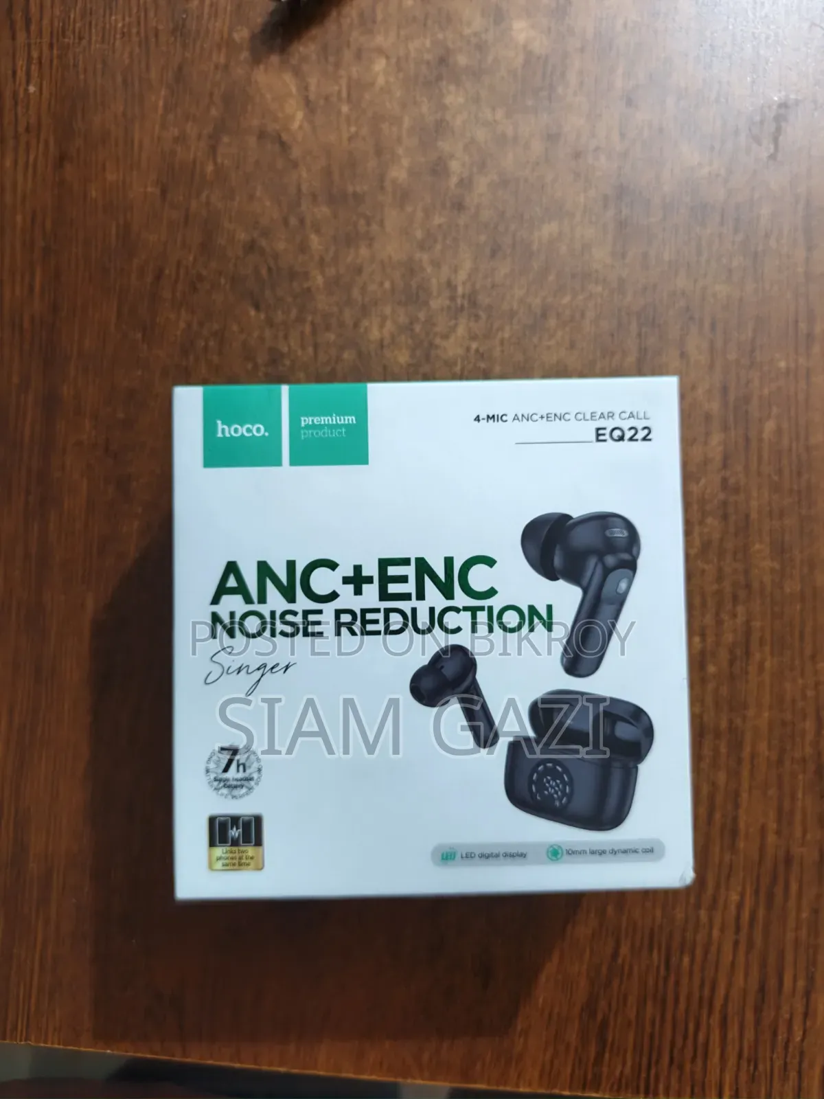 HOCO EQ22 ANC+ENC Noice Reduction Airbuds