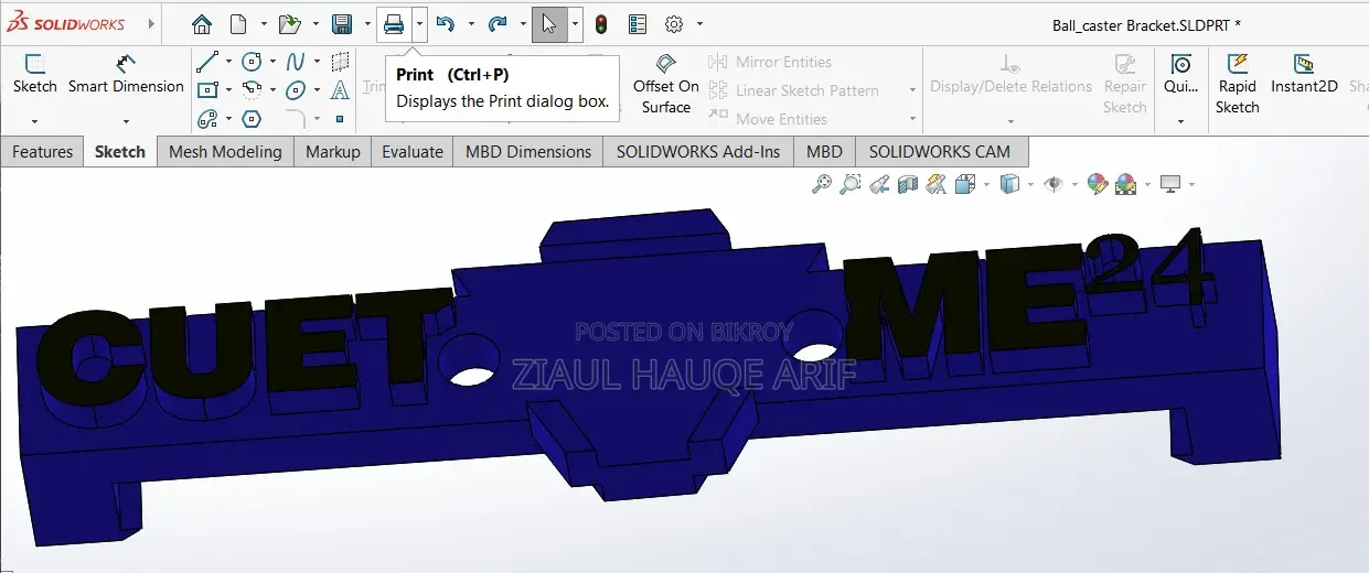 3D Modeling Service for Robotics and Reverse Engineering