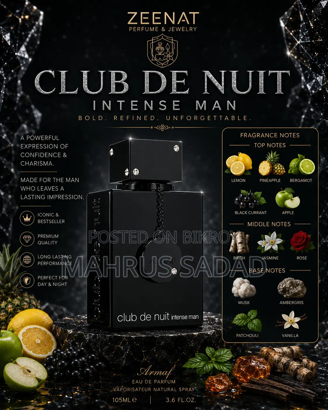 Club De Nuit Intense Man by ARMAF