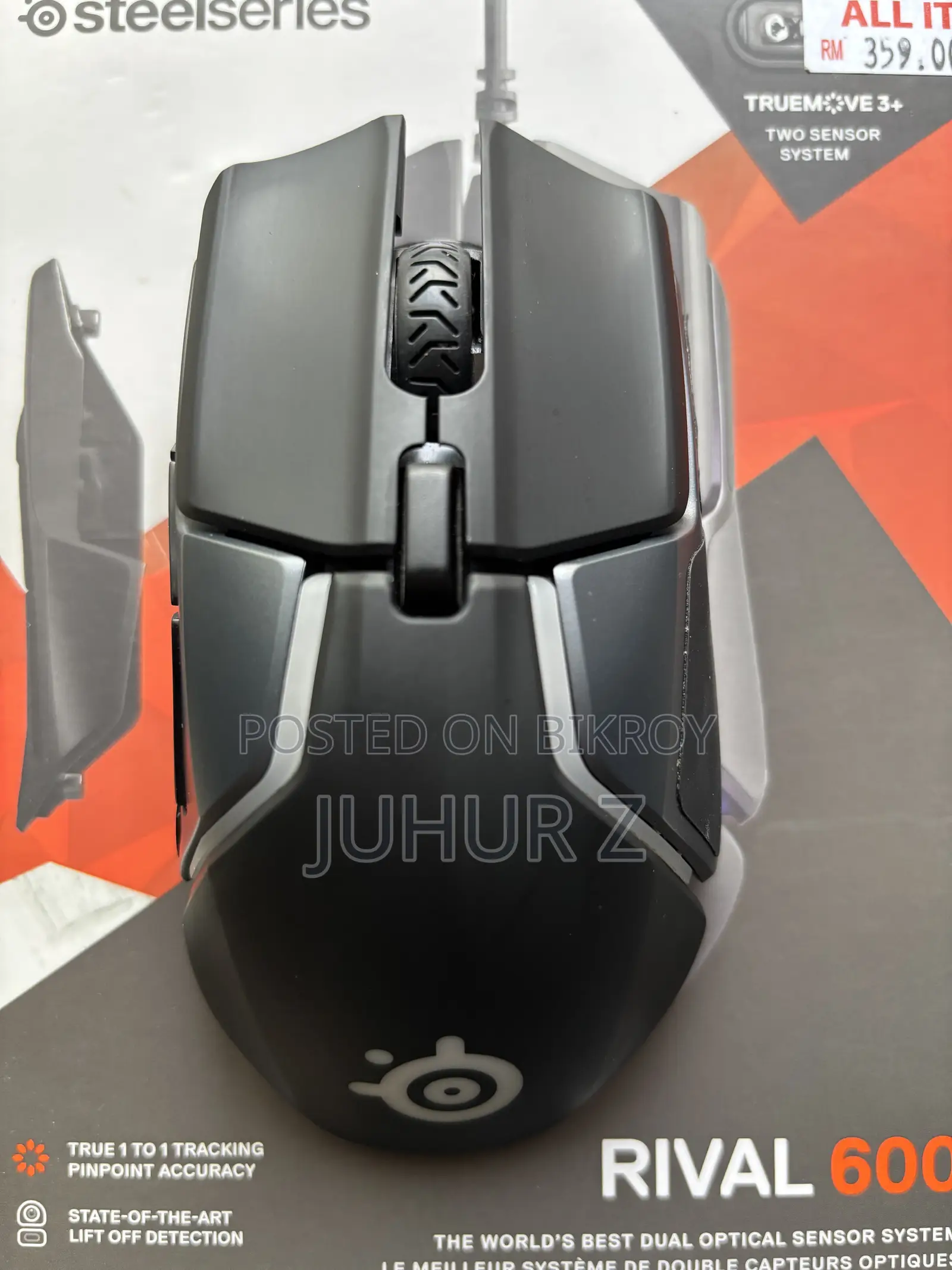 Steelseries Rival 600 Mouse
