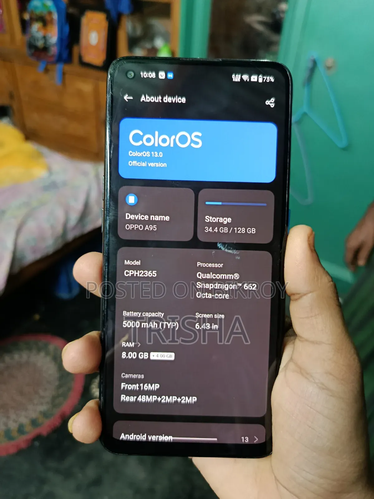 Oppo A95 128 GB Black