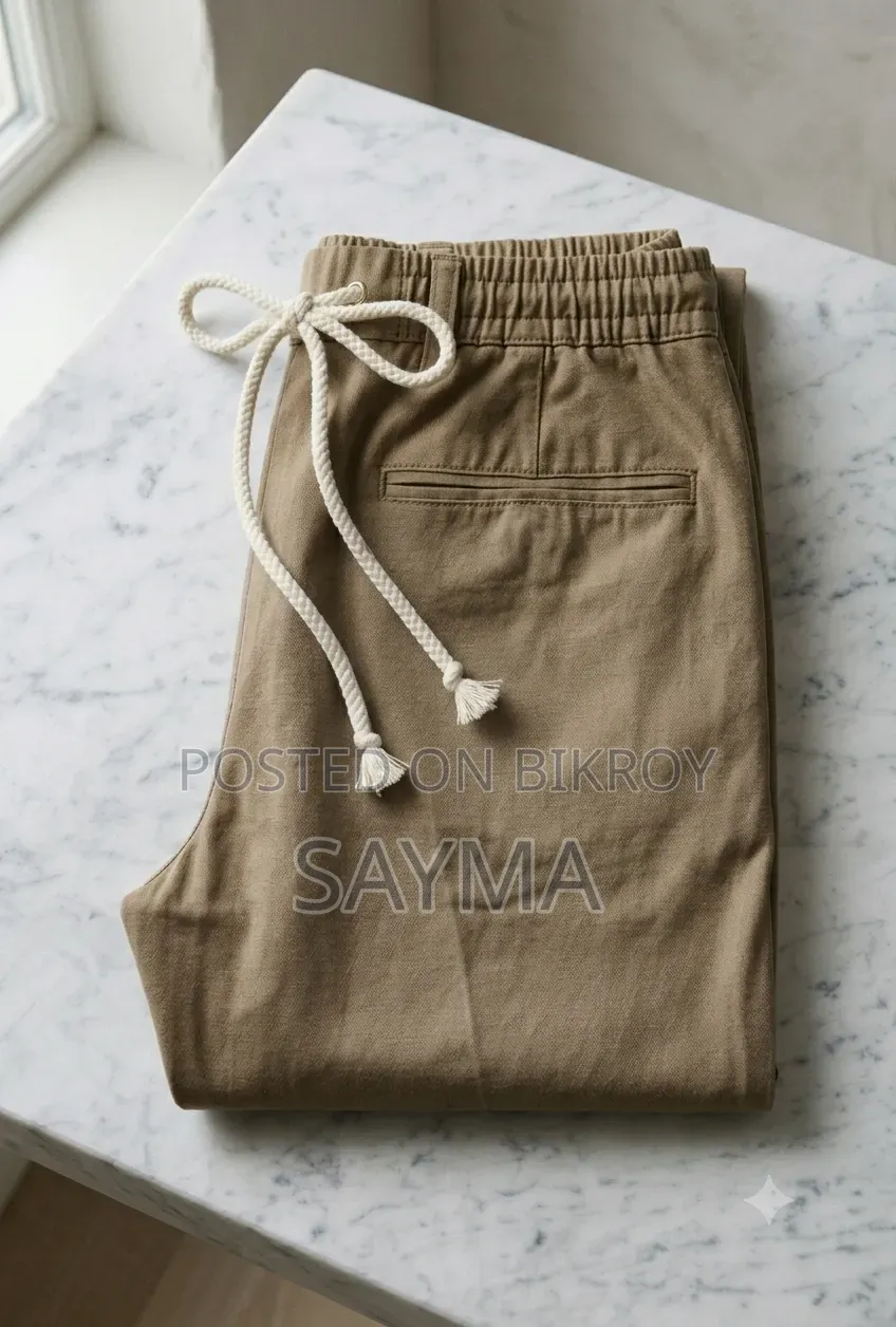 Premium Quality Sheikh Sadi Elasticated Chino Pants