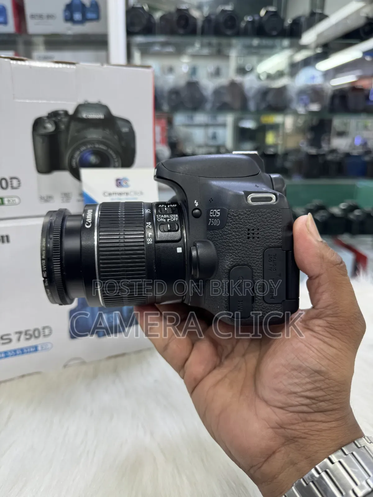 ক্যানন ৭৫০ডি ফুল সেটআপ
