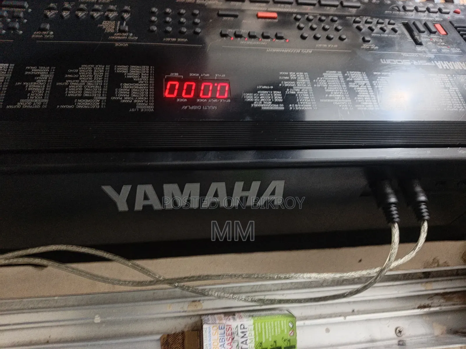 ইয়ামাহা (Yamaha) পিএসআর-৫০০এম কিবোর্ড বিক্রি হবে - খুব ভালো কন্ডিশন