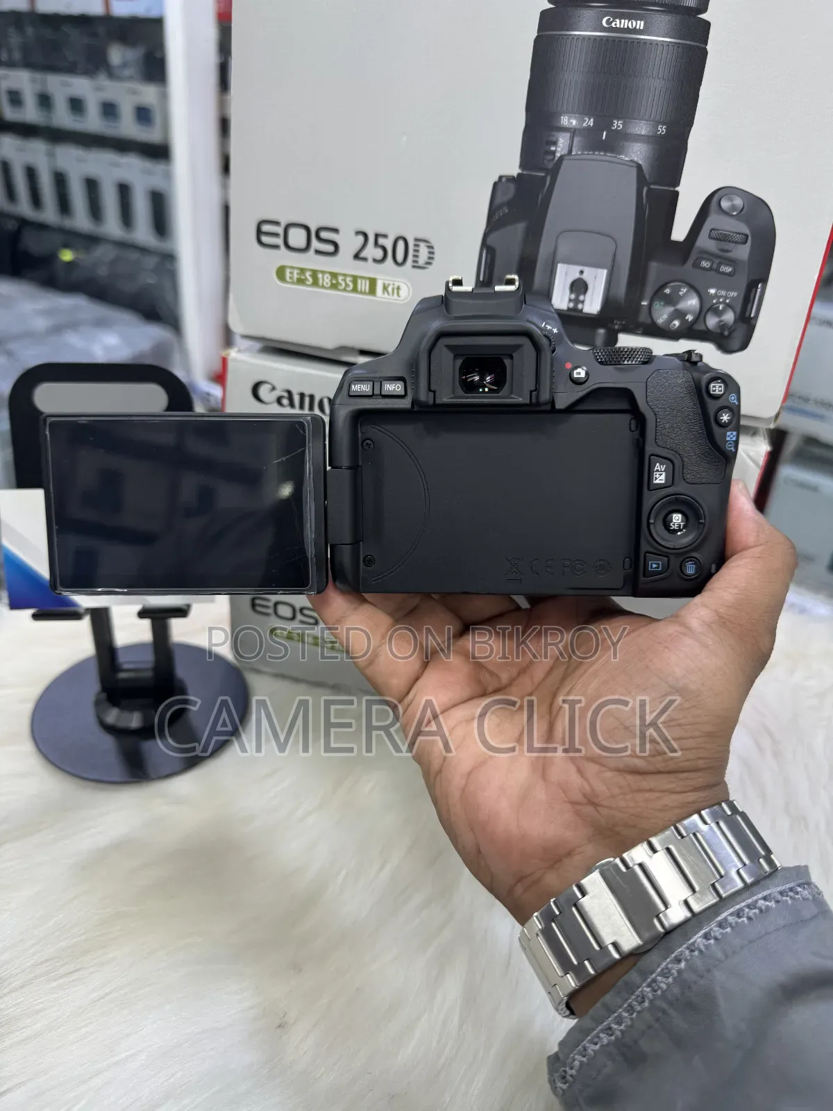 Canon 250d ক্যামেরা (শুধু বডি)