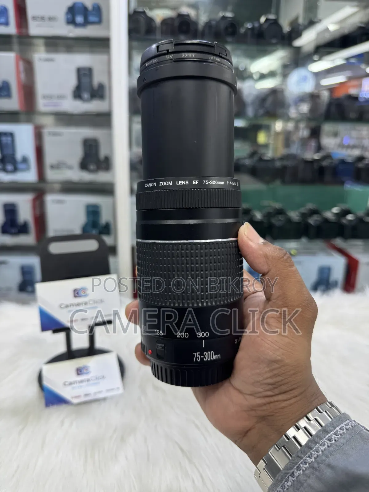 CANON 75-300mm Telephoto Zoom Lens 