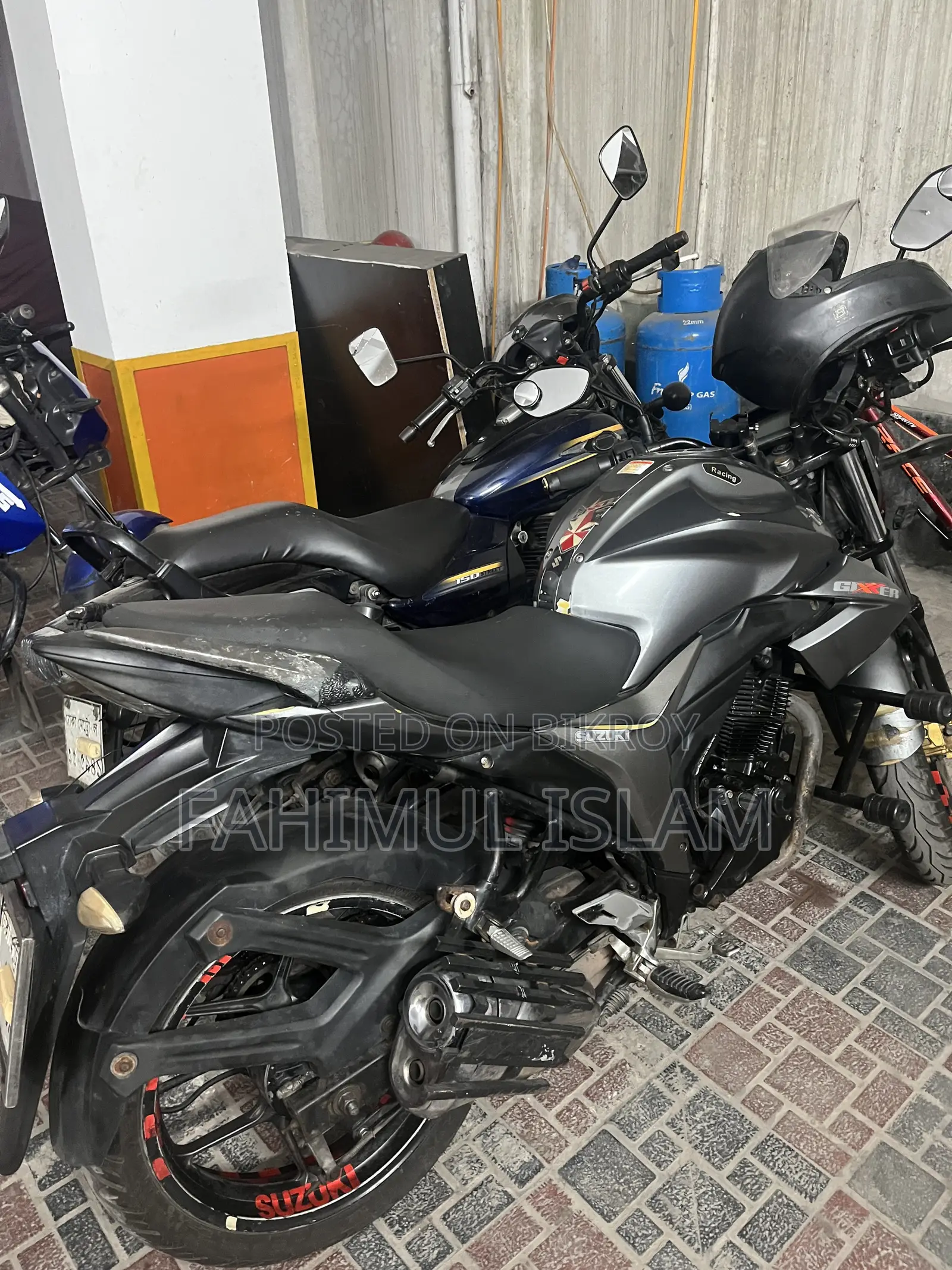 সুজুকি জিক্সার মনোটোন ২০১৯ গ্রে