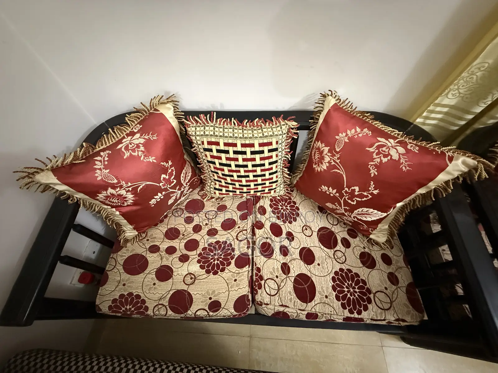 Wooden Sofa Set