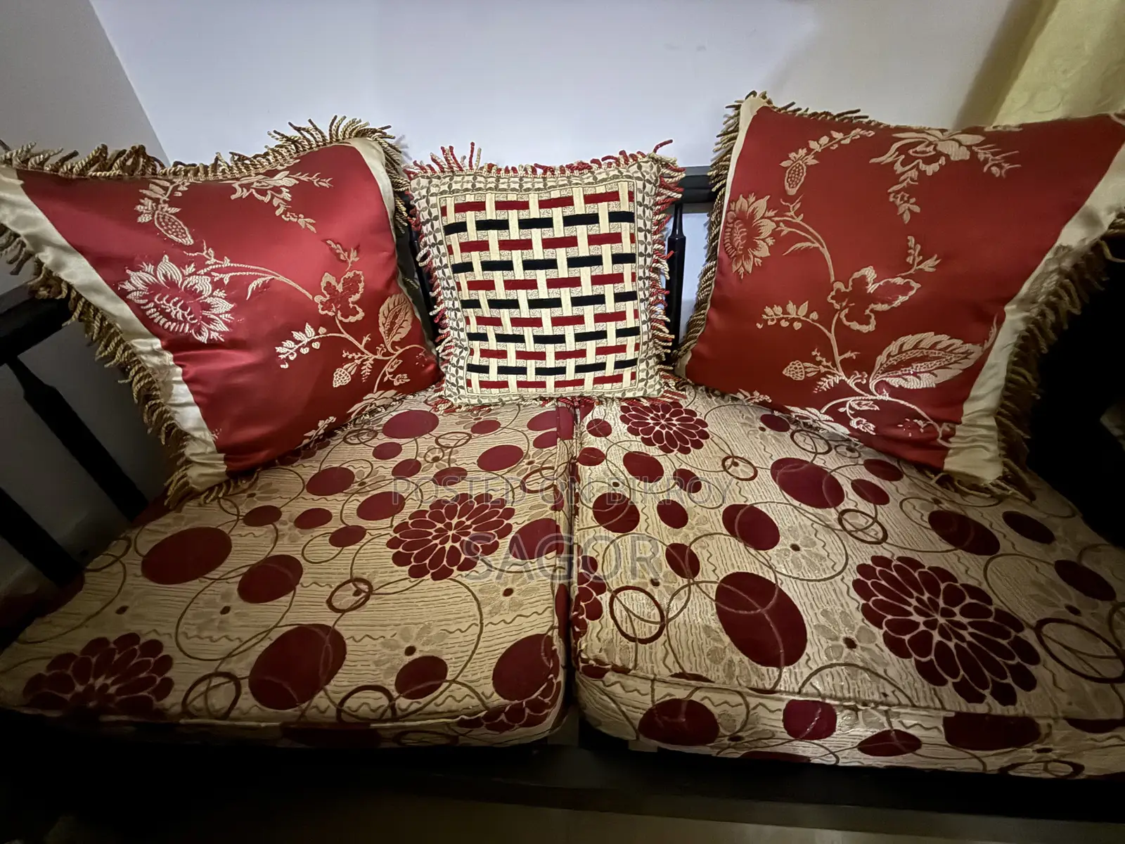 Wooden Sofa Set