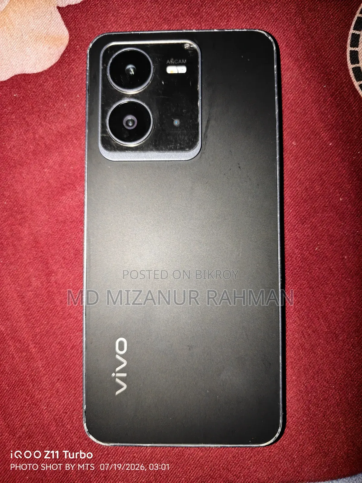 Vivo V25 256 GB Black